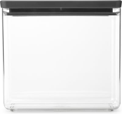 Brabantia Tasty+ Voorraadbus - Stapelbaar - 3,5 l - Dark Grey