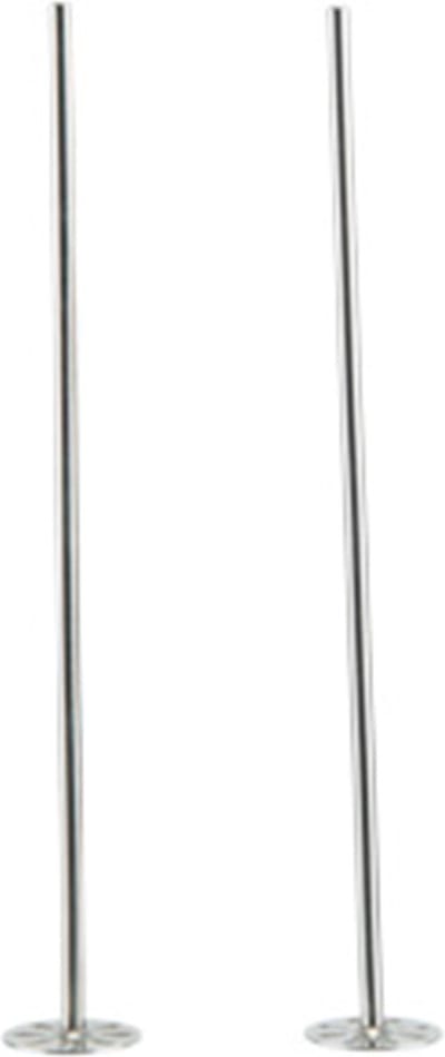 Cosy & trendy Cocktailstampers - roerstaafjes - 2x stuks - RVS - 21 cm - Herbruikbare cocktailroerders