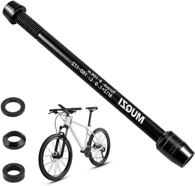 Fietstrainer Steekas - Fietsaccessoire Assen - Indoor Training - Verstelbare Lengte - 160-172 mm - Zwart