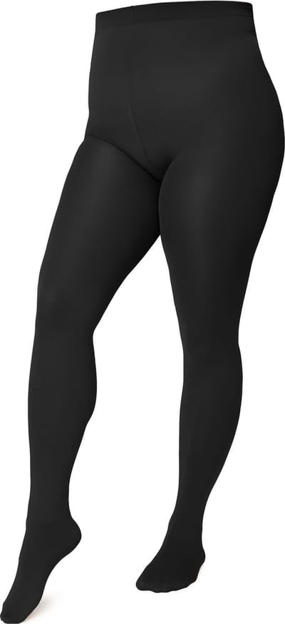 Merry Style MS-GB-162 Dames Panty - 60 DEN -Plus Size - Grote maat - Polyamide - Zwart - XXXL