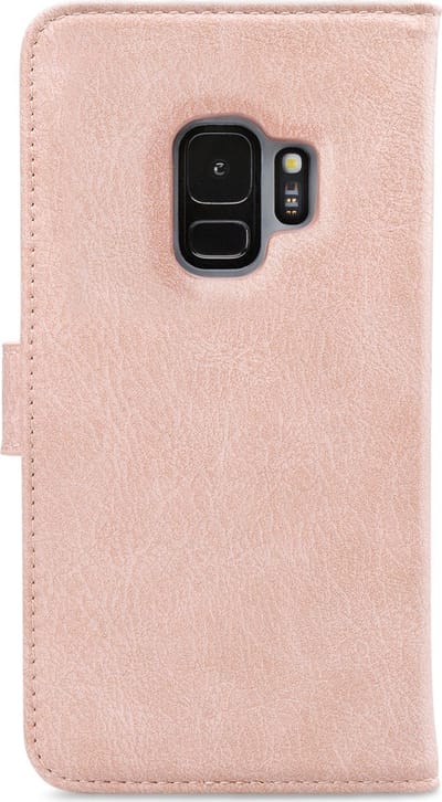 My Style Telefoonhoesje geschikt voor Samsung Galaxy S9 Hoesje | My Style Flex Wallet Bookcase Portemonnee | Pasjeshouder voor 3 Pasjes | Telefoonhoesje voor Pinpas / OV Kaart / Rijbewijs - Roze