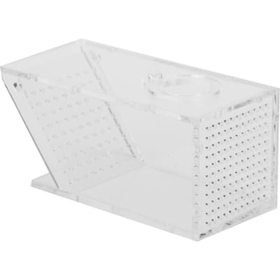 Acryl Aquarium Vissentank Zoetwater Krab Plaag Val Vanger Doos Eénrichtingsvaldoos white