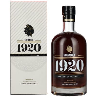 Ron Siboney 1920 GRAN RESERVA FAMILIAR Ron Dominicano 38% Vol. 0,7l in geschenkverpakking