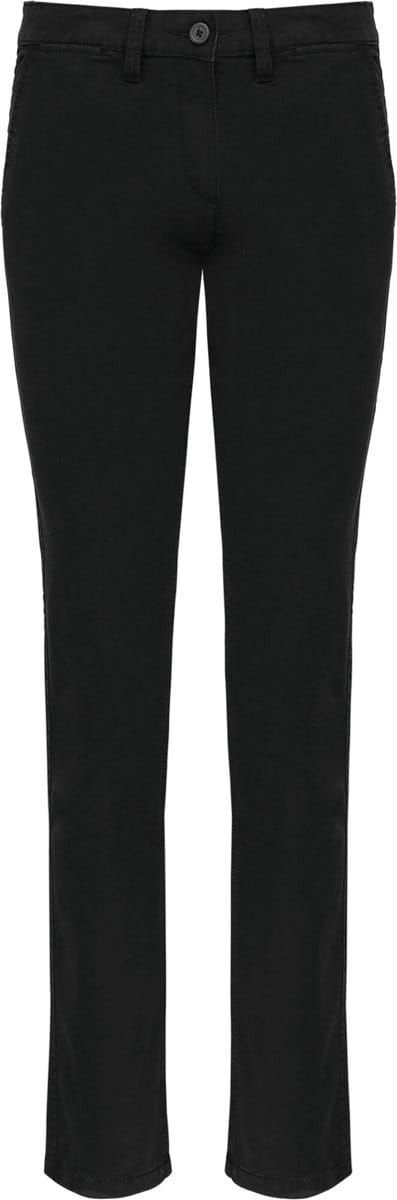 Kariban Dameschinobroek K741 - Black - 46 NL (48 FR)