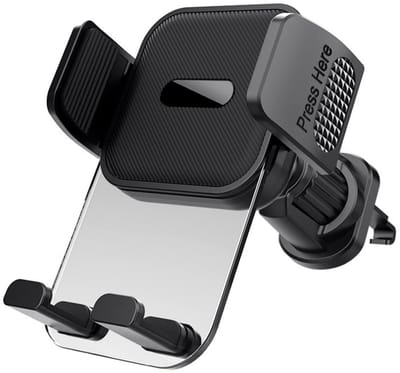 GELLDG Autotelefoonhouder - Air Vent Upgrade Spring Clip - Air Vent Telefoonhouder - Geschikt voor Auto Handsfree Autohouder Clip - Geschikt voor iPhone Smartphones