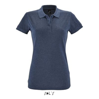 SOL'S Women´s Polo Shirt Perfect L526 - Heather Denim - XXL