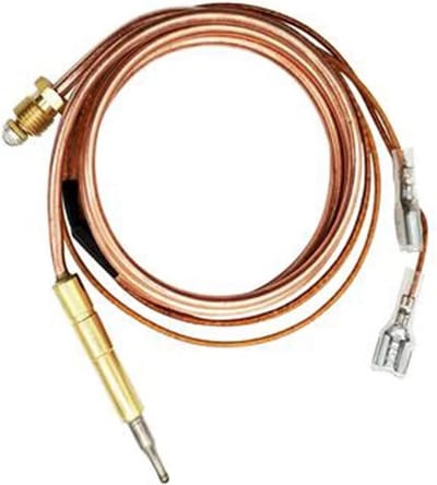 Gasthermostelement - Koperen thermokoppel - Apparaten Beveiligen - Universele Compatibiliteit - 1250 mm - Koper