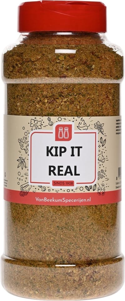 Van Beekum Specerijen - Kip It Real - Strooibus 600 Gram
