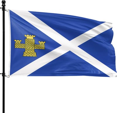 VlagDirect - Sint-Oedenrode vlag - Gemeente Sint-Oedenrode vlag - 90 x 150 cm.