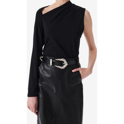 IRO Paris Ilento Top Black Size: XS | Long-Sleeved Tops Outlet | Dames | Zwart