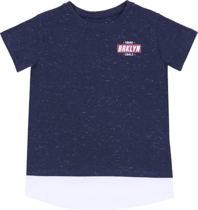 Marineblauw BRKLYN T-shirt