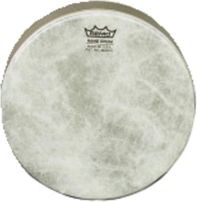 Remo Rahmentrommel 14"x2,5", Fiberskyn 3, Walnut - Hand bekken