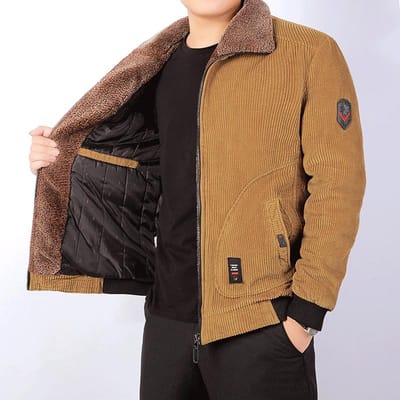 Winter Heren Losse Grote Maat Gewatteerde Jas Middelbare Leeftijd en Oudere Casual Warm en Comfortabel Gewatteerde Kleding Winterkleding 6XL black