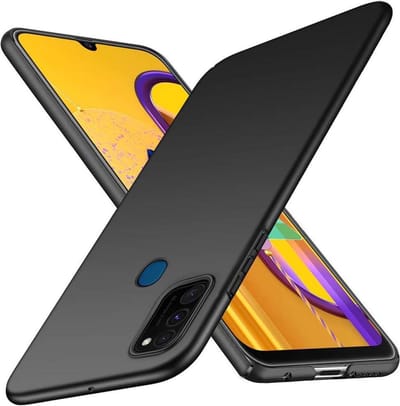 Soft Backcover Hoesje Geschikt voor: Samsung Galaxy M21 - Soft Silicone - zwart