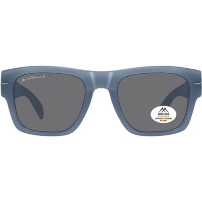 Montana Zonnebril Polarized Glanzend Blauw MP189D