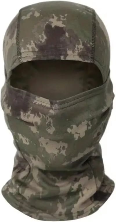 Bovista Winter Masker - Balaclava - Ski Mask - Ski Masker - Bivakmuts - Full Face Mask - Camouflage Groen