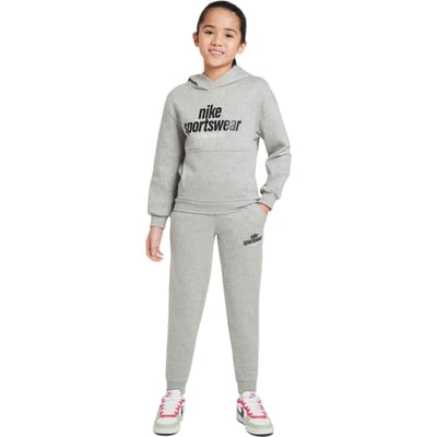 Nike Club-hoodie voor kinderen (Donkergrijze heide)
