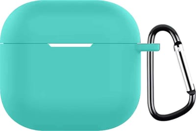 okido - Hoesje geschikt voor Airpods 4 - Silliconen case voor Airpods - Mint Groen - Case geschikt voor Apple AirPods 4 - Airpods hoes