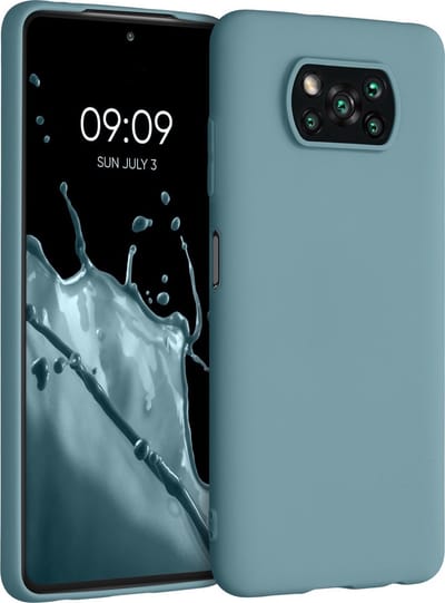 kwmobile telefoonhoesje geschikt voor Xiaomi Poco X3 NFC / Poco X3 Pro - Hoesje voor smartphone - Back cover in Arctische nacht