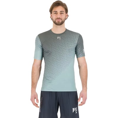 Karpos Lavaredo Ultra T-shirt Met Korte Mouwen Blauw,Grijs L Man