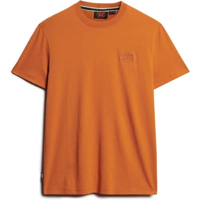 Geborduurd T-shirt met biologisch katoenen logo Superdry Essential