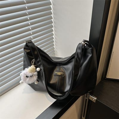 High-end en Modieuze Veelzijdige Tote Bag voor Dames Nieuwe Eenvoudige Trendy Schoudertas Grote Capaciteit Schoudertas separate bag gray