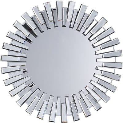 CHOLET - Wandspiegel - Zilver - MDF