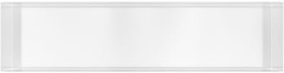 Hotbath &More Inbouwnis - 30 x 120 cm - Frameless - Mat Wit