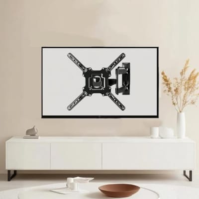 Zwenkbare TV Wandbeugel voor 26-60 Inch TV's, Uitschuifbaar, Zwart