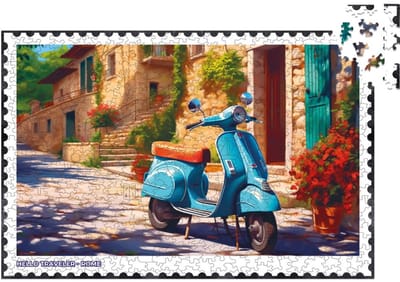 Milliwood - HT790 Houten Puzzel XXL Rome Citytrip | 3D Puzzels bouwpakket | Hobby Speelgoed voor kinderen & volwassenen | Wanddecoratie Woonkamer | 580 stukjes 51x34cm | In luxe geschenkdoos
