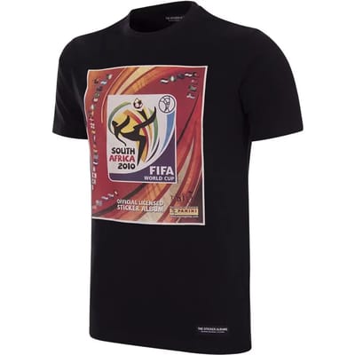 COPA - Panini FIFA Zuid-Afrika 2010 WK T-shirt - Heren - Zwart - S