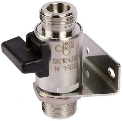 Muurbeugel met kraan, grootte: 7 mm