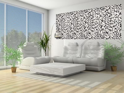 Abstract Art Pebbles Stones Photo Wallcovering