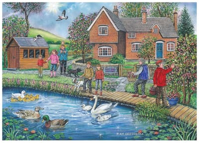 House of Puzzles legpuzzel Plum Cottage 250 XL stukjes rustiek.