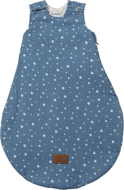 Zomer Slaapzak Pasgeboren Ezel Print - Mousseline & Jersey - TOG 0.5 - Maat 62/68