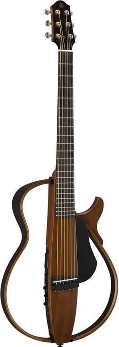 Yamaha SLG200S – Silent Steel‑String Gitaar (Black / Brown, 6‑snarig)