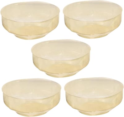 Alarmafdekking Set - Beschermhoes - Sensor Beschermen - Duurzaam Plastic - 5 Stuks - Lichtbruin