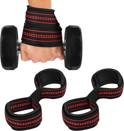 Verstelbare Enkelbanden voor Kabelmachine, Dubbele RVS D-Ring, Neopreen Velcro Gym Cuffs voor Spiertraining en Fitness voor Mannen en Vrouwen