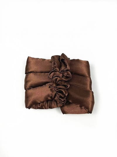 Dailygoods - Curling Hoofdband - Hitteloos Haar Krullen - Zacht Schuim - Koffie - Haar Styling Tool - Geschikt voor Vrouwen - Comfortabel en Veilig