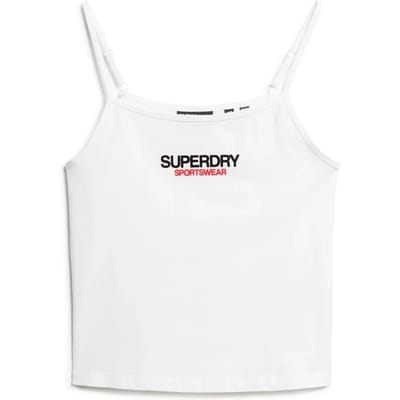 Superdry Sportswear Logo Fitted Cami Tanktop Dames - Maat XXL (44)