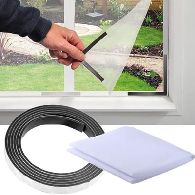 Magnetisch Raamhor voor Insecten - 150 x 180 cm