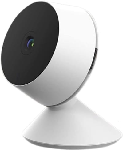 Mini WiFi Camera - Beveiligingscamera Binnenshuis - Interne Veiligheid - Bewegingsdetectie Meldingen - 8x5x9 cm - Wit