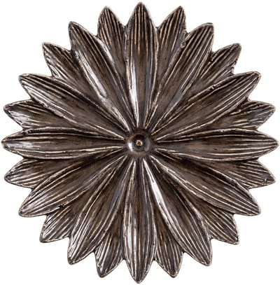 Clayre & Eef Decoratie schaal Bloem Bruin Keramiek