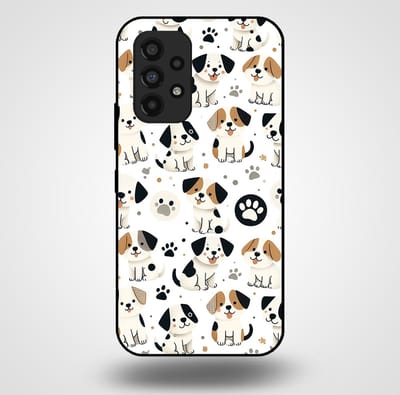 Smartphonica Telefoonhoesje voor Samsung Galaxy A53 5G met honden opdruk - TPU backcover case honden design geschikt voor Samsung Galaxy A53 5G