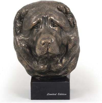 Hondenbeeld - Standbeeld Hond - Decoratie Huis - Handgemaakt Brons - 22x15x14cm - Brons