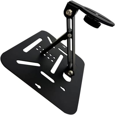 Projector Stand - Projector Houder Beugel - Thuisbioscoop Inrichten - Verstelbaar Metaal - 18.5 x 13.5 cm - Zwart