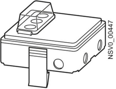 BVP:047112 Siemens aftakkast BVP 047112 BD2-AK1/S18 25A/3xD02 Aftakking Lichtgrijs 3-polig 6 mm² 25 A 400 V/AC 1 stuk(s)