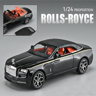 1:24 Rolls Royce Dawn Alliage Véhicule Collection Moulage sous Pression Métal Modèle Voiture Garçon Jouet Voitures Miniature Simulation Son & Lumière Cadeau Enfants