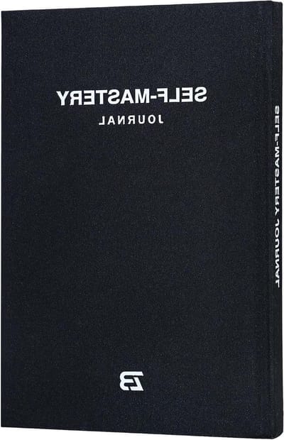 Productiviteitsdagboek - Dankbaarheidsdagboek Zelfbeheersing - Dagelijkse reflectie - 91 dagen begeleid - 21.4 x 13.3 x 1.9 cm - Zwart