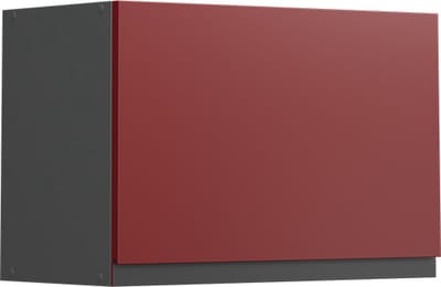 Vicco R-Line Hangkast – 60 cm J-vorm, plat Rood
